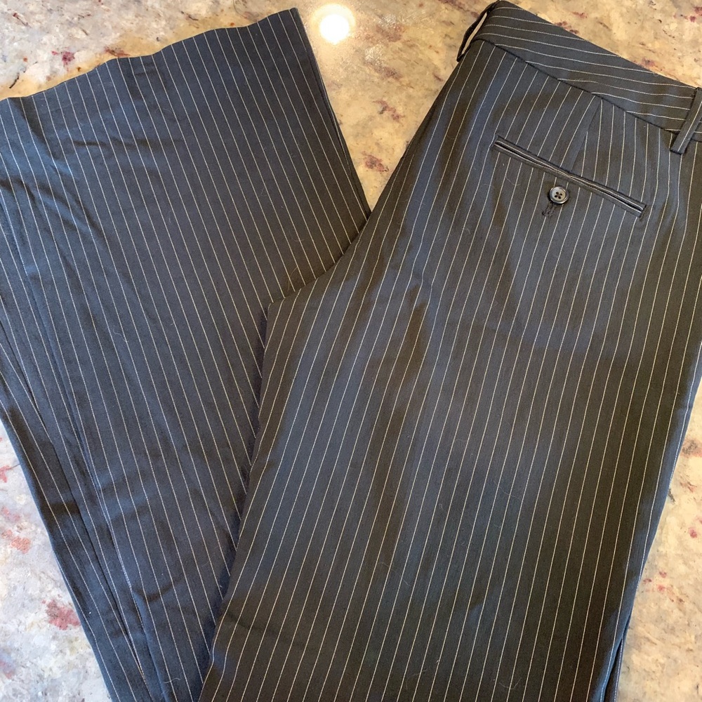 Express 8L Pinstripe Trousers